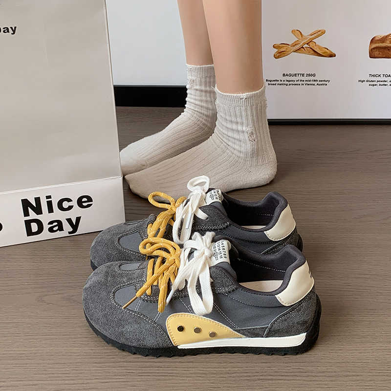 Shock Absorbing Gym Trainers - รองเท้าวิ่งผู้หญิง พื้นรองเท้า EVA ทนทาน ซับแรงกระแทก นุ่มสบาย