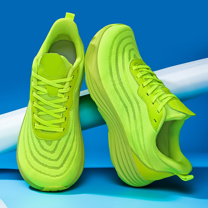 Wide Toe Box Running Sneakers - รองเท้าวิ่งผู้ชายแบบหัวกว้าง รองเท้ามินิมอลแบบเท้าเปล่า ระบายอากาศได้ดี พื้นรองเท้าแบบ Zero Sole