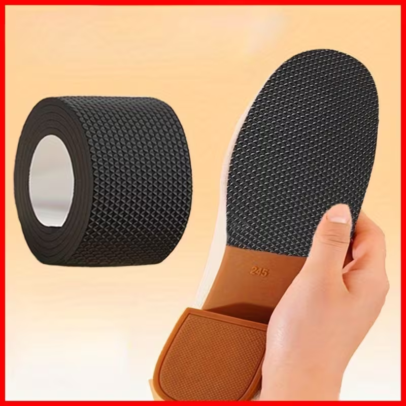 Heels - YITAPE เทปกาวป้องกันพื้นรองเท้าแบบมีกาวในตัว ลดเสียงรบกวน กันลื่น สำหรับซ่อมแซมรองเท้าส้นสูง รองเท้าผ้าใบ