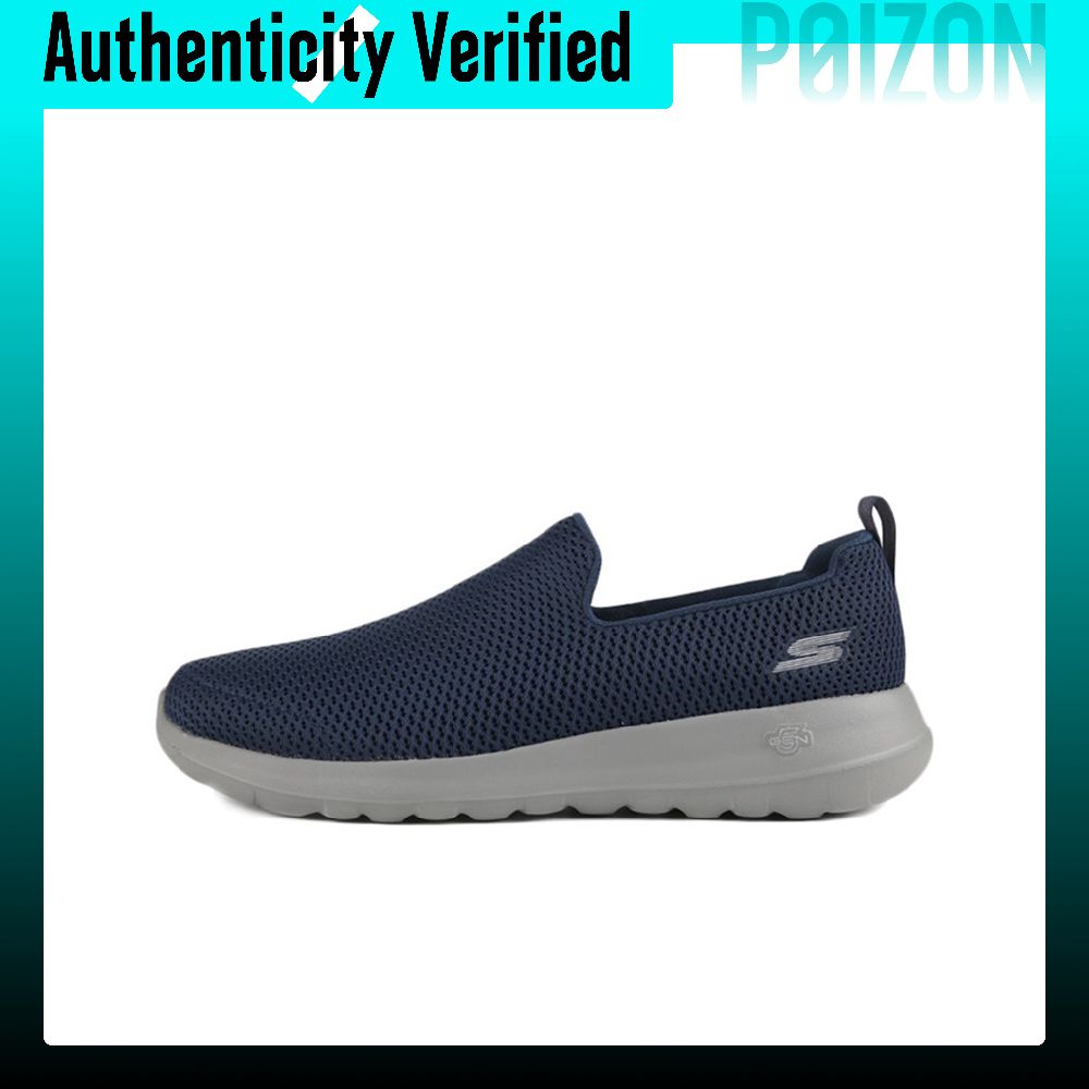 Running Shoes - Skechers GO WALK Ma รองเท้าวิ่งลำลองแบบหุ้มข้อต่ำสำหรับผู้ชาย สีฟ้ามารีน