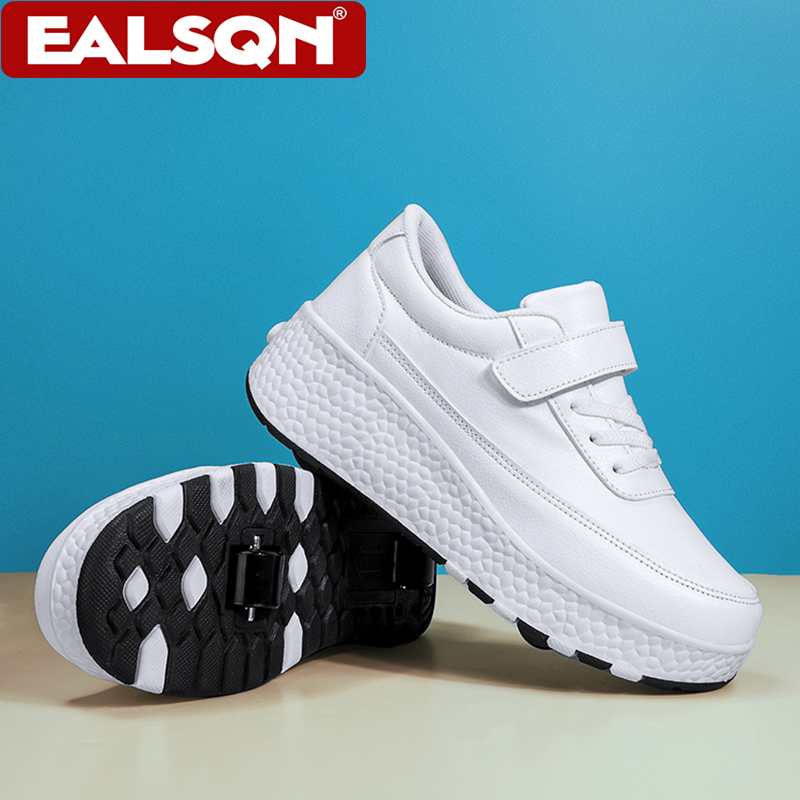 รองเท้าสเก็ตล้อคู่สำหรับเด็ก แ - Running Shoes บทวิจารณ์และราคา