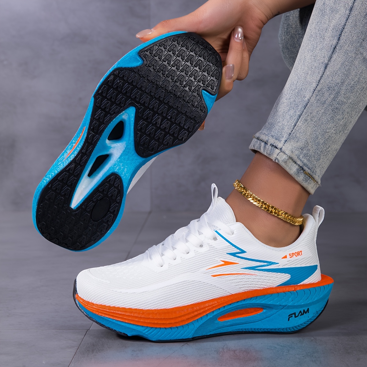 รองเท้าผ้าใบผู้หญิง ระบายอากาศ - Breathable Mesh Athletic Shoes บทวิจารณ์และราคา