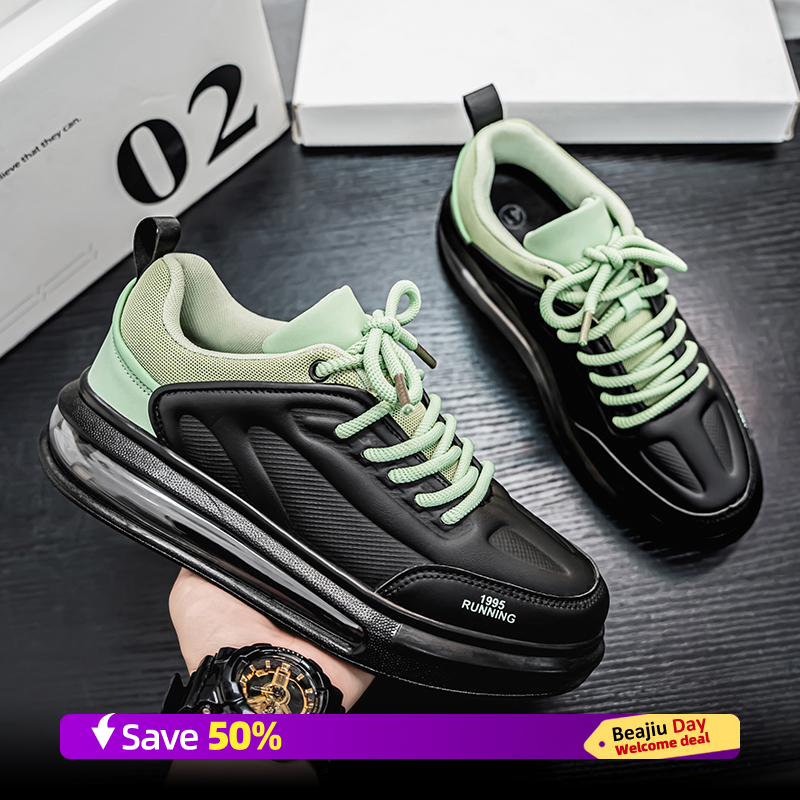 Air Cushion Men กีฬารองเท้าวิ่ - Waterproof Goretex Running Shoes บทวิจารณ์และราคา
