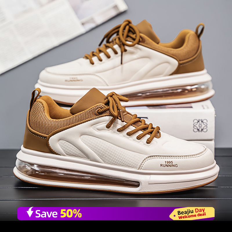 Air Cushion Men กีฬารองเท้าวิ่ - Waterproof Goretex Running Shoes บทวิจารณ์และราคา