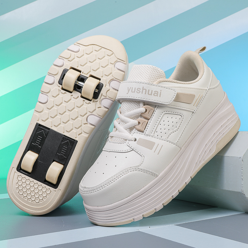รองเท้าสเก็ตสี่ล้อสำหรับเด็กผู - Running Shoes บทวิจารณ์และราคา