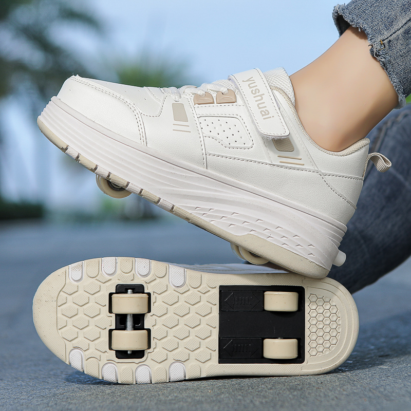 รองเท้าสเก็ตสี่ล้อสำหรับเด็กผู - Running Shoes บทวิจารณ์และราคา